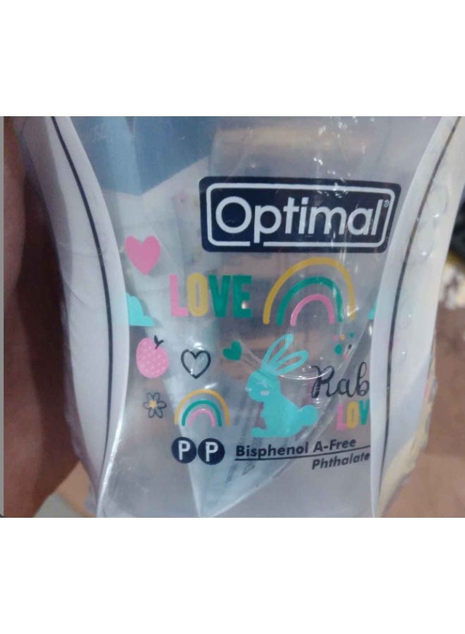 Optimal Mamilla Feeding Bottle Double Anti - Colic System, 210 ML, 0M+, Assorted - Image 2